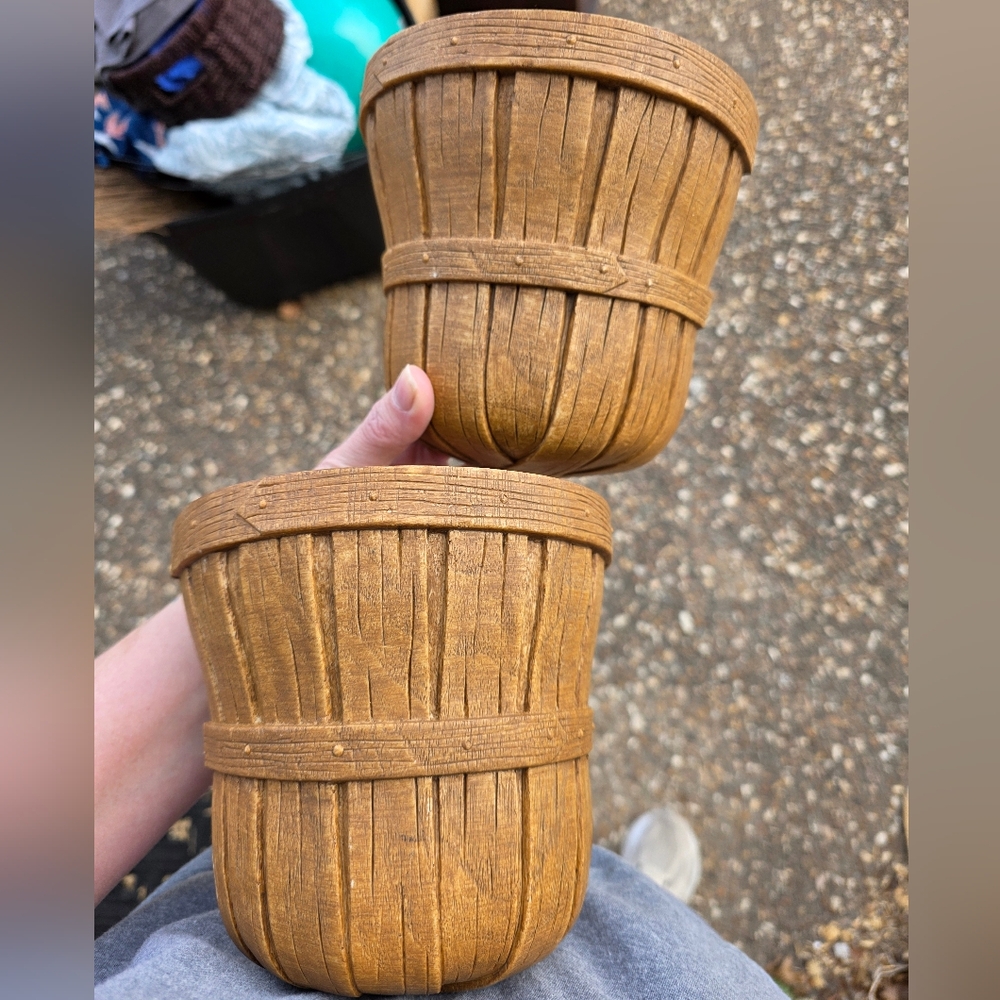 Homeco Wall Pocket Vase/planters X2